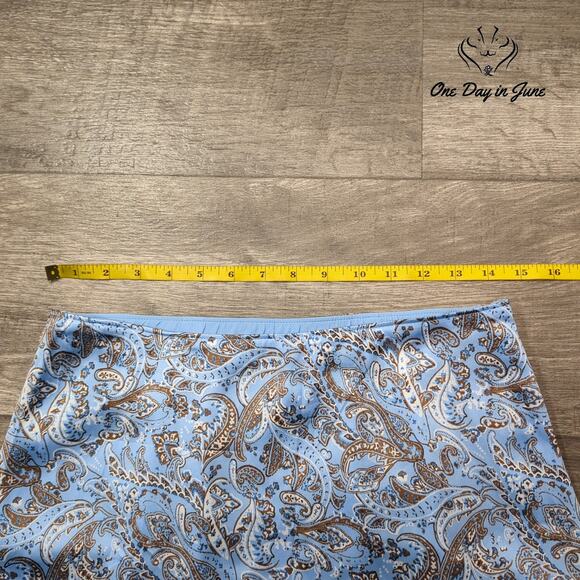 Hollister Paisley Mini Skirt Size S - Picture 3 of 5